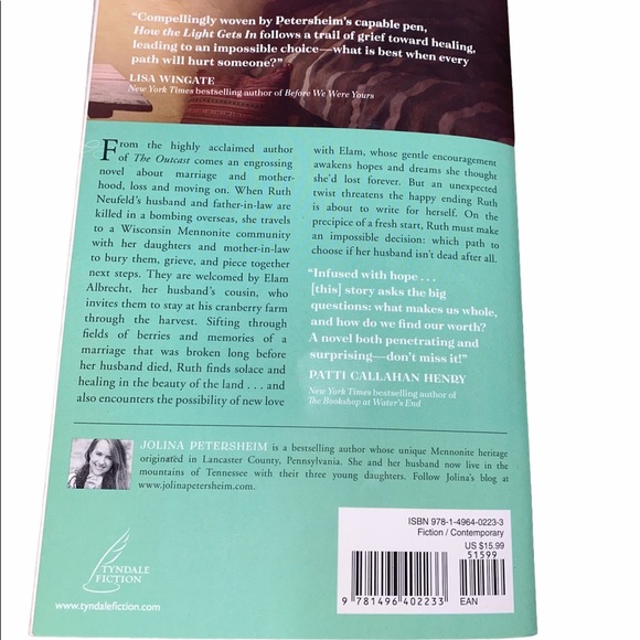 How the light gets in by Jolina Petersheim paper back book - Picture 2 of 6